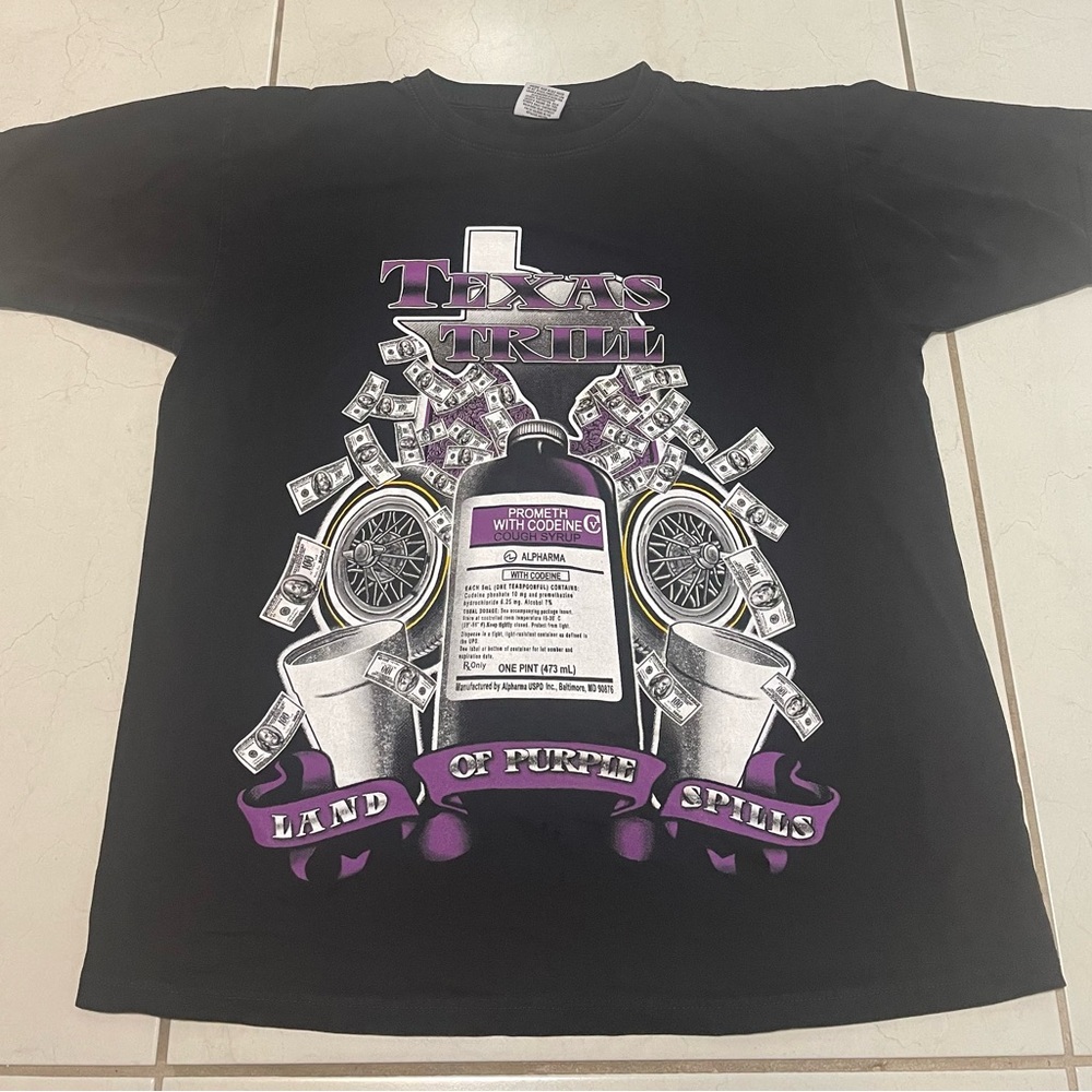 Vintage Texas Trill Codeine Vintage Shirt XXL